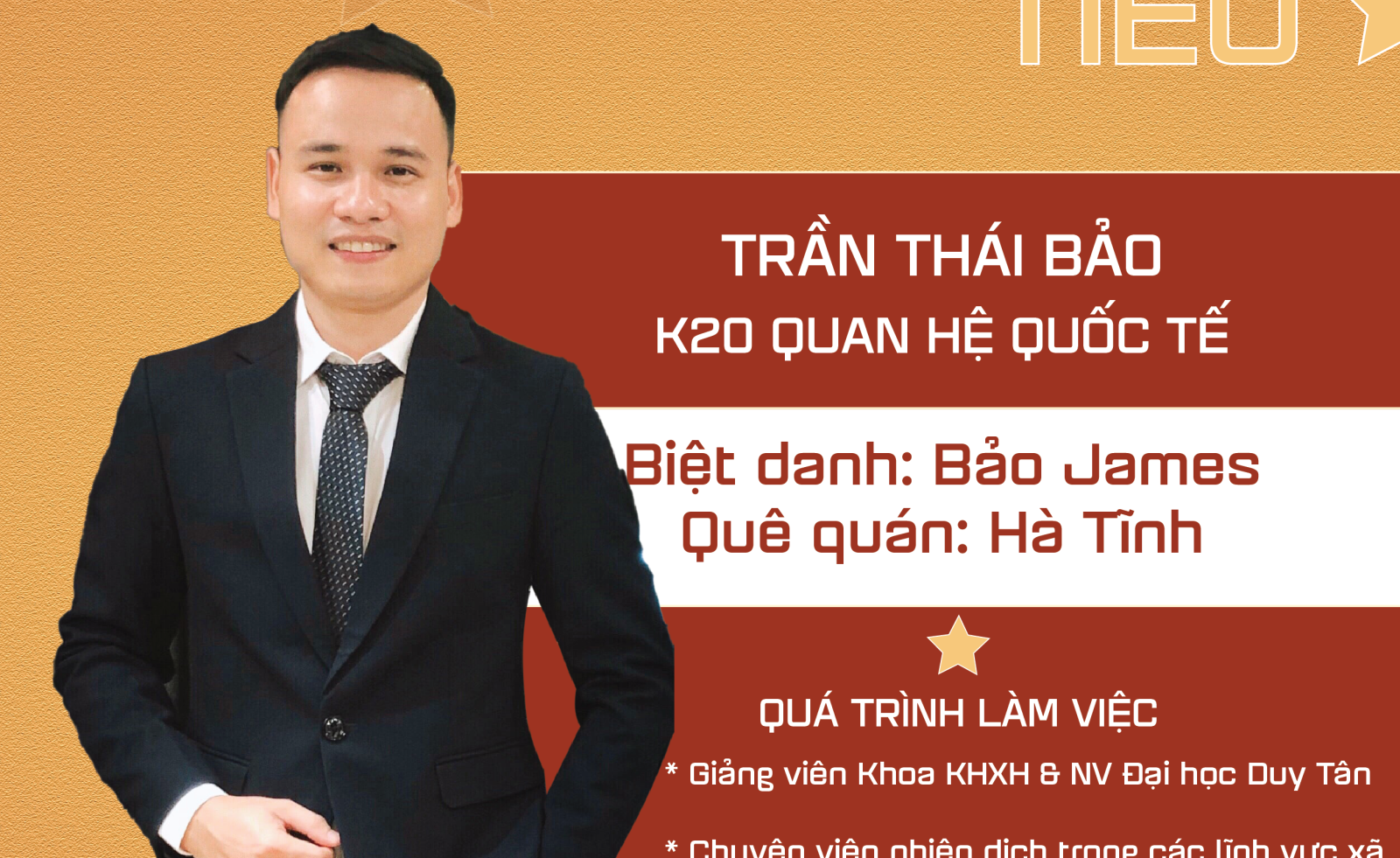 Chàng trai Hà Tĩnh vượt khó trở thành giảng viên Đại học